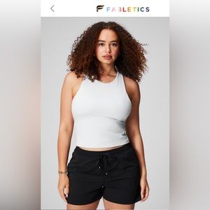 Fabletics Strappy Built-In Bra Tank Size Large